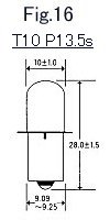 T3-1/4 Miniature Flanged