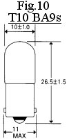 T3-1/4 Miniature Byonet
